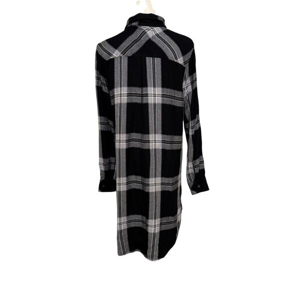 RAILS WOMEN'S PLAID FLANNEL BUTTON DOWN DRESS  OUTDOOR CHIC / BOHO - Picture 11 of 11